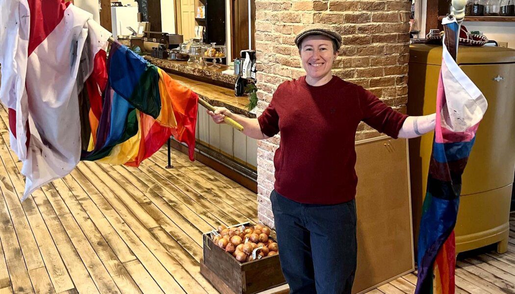 Nova Scotia town rallies around queer-owned store after its Pride flags were repeatedly vandalized 