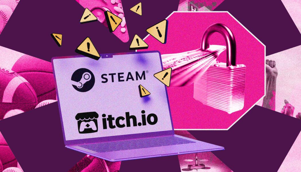 Steam and itch.io just delisted NSFW content. Conservative attacks on free speech enabled them