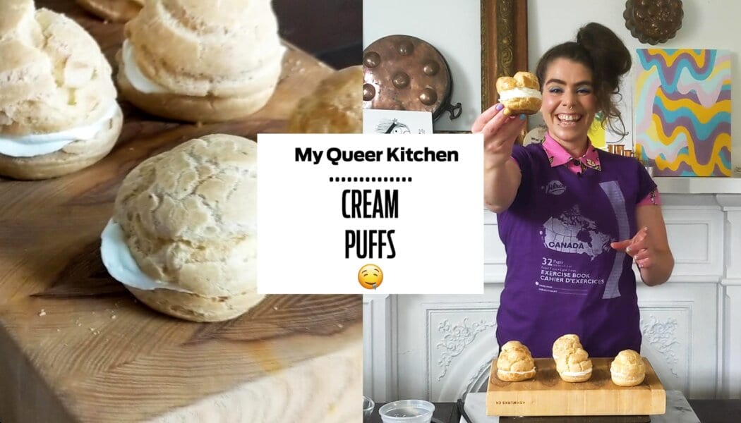 Make cream puffs with Jennifer E. Crawford