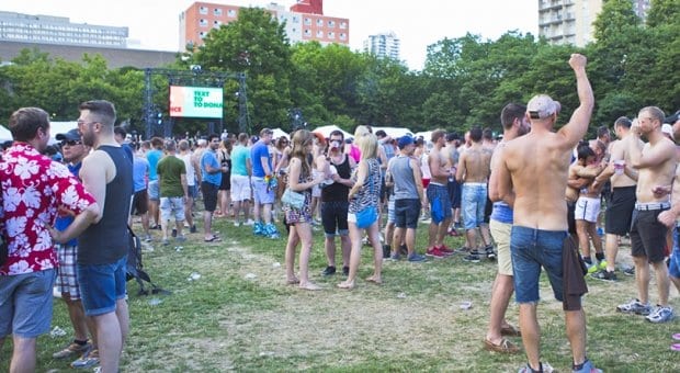 The 519 rakes in big money at Green Space, Ryerson quad Pride parties