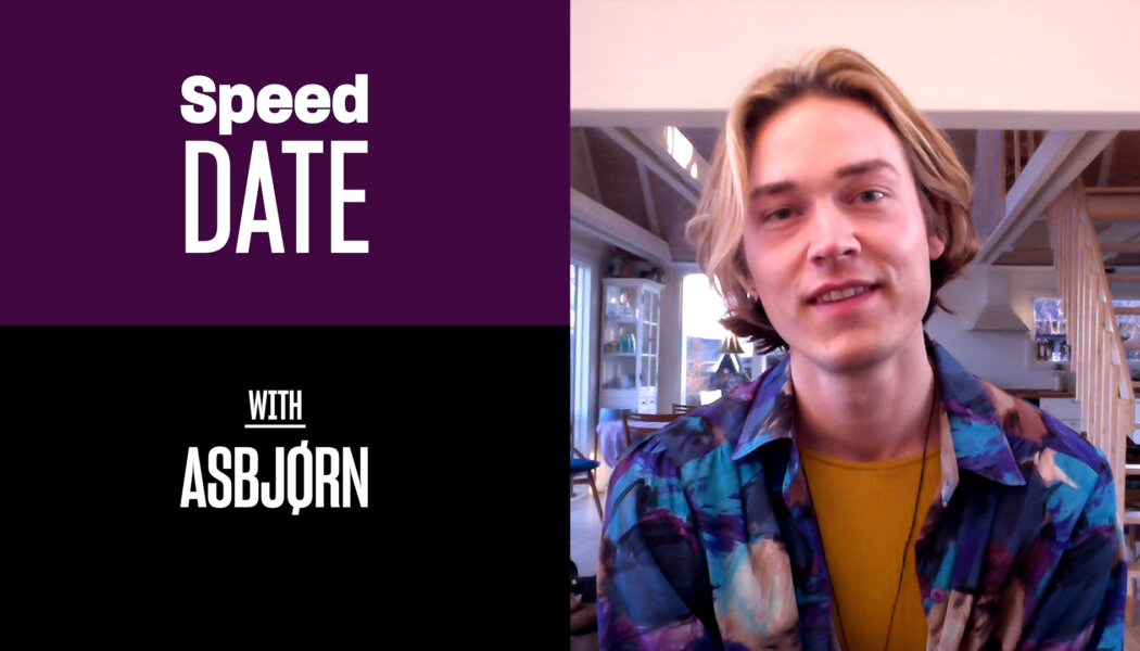 Speed Date with queer, Danish pop star Asbjørn