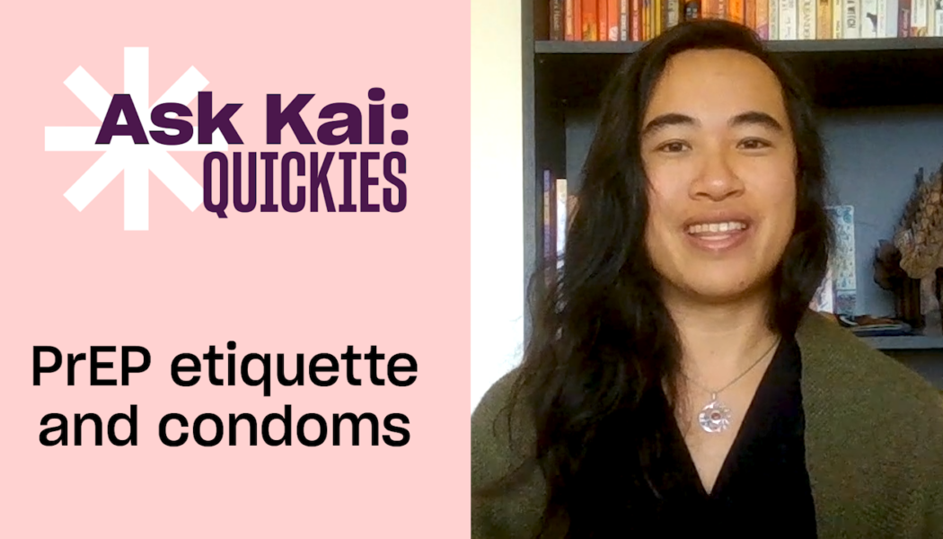 I’m not on PrEP. Is it weird to ask for condoms during hook-ups?