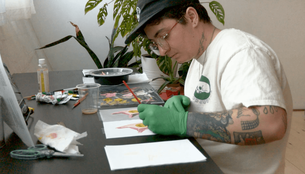 Lee D’Angelo pivots from tattoos to illustrations during the COVID-19 pandemic
